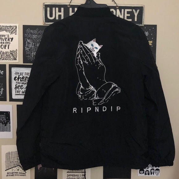 SOLDπ¦π―π΅ VINTAGE RIP N DIP long bomber